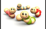 Earthworms - Clutching and Grabbing Toy for Infants!