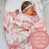Baby Muslin Swaddle Blanket 47x47