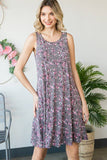 FLORAL PRINT DRESS