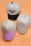PUT IT ON MY HUSBAND'S TAB HAT CAP