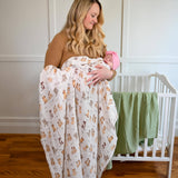 Baby Muslin Swaddle Blanket 47x47