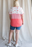 Casual Color Block Tunic