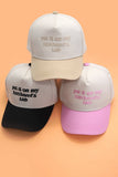 PUT IT ON MY HUSBAND'S TAB HAT CAP