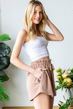 SOLID CASUAL SHORT PANTS