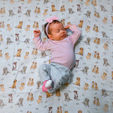 Baby Muslin Swaddle Blanket 47x47