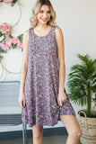 FLORAL PRINT DRESS