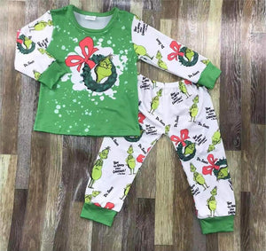 Grinch Boy Set