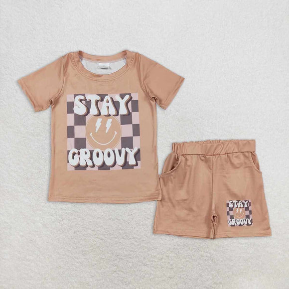 Stay Groovy Short Set