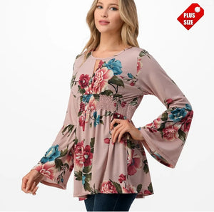Ivy Floral Print Tunic