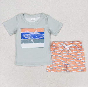 Shark Shorts Set