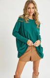 Oversize/Loose Fit Round Neck Sweater