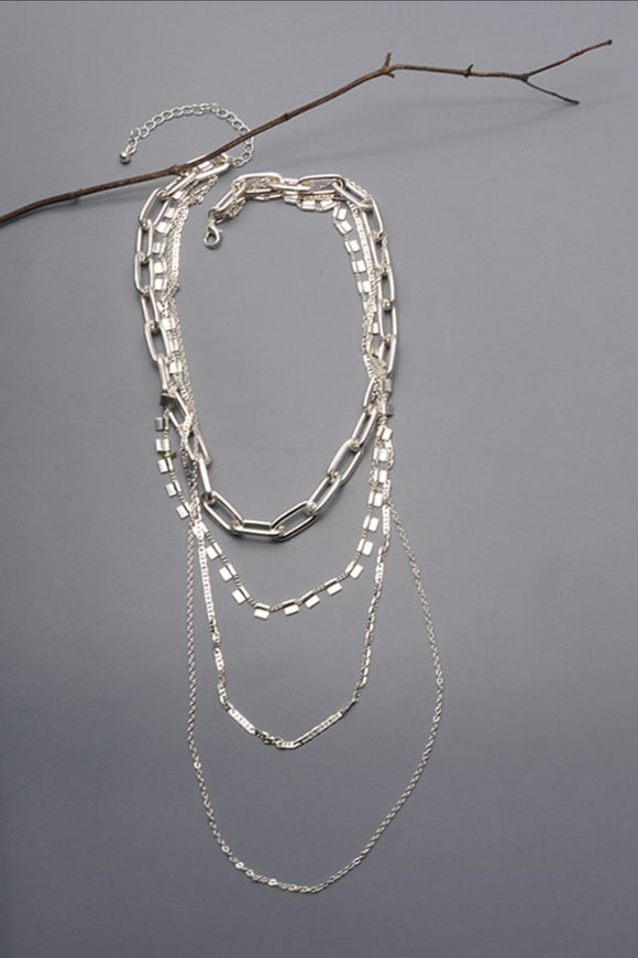 4 Chunky Chain Link Necklace