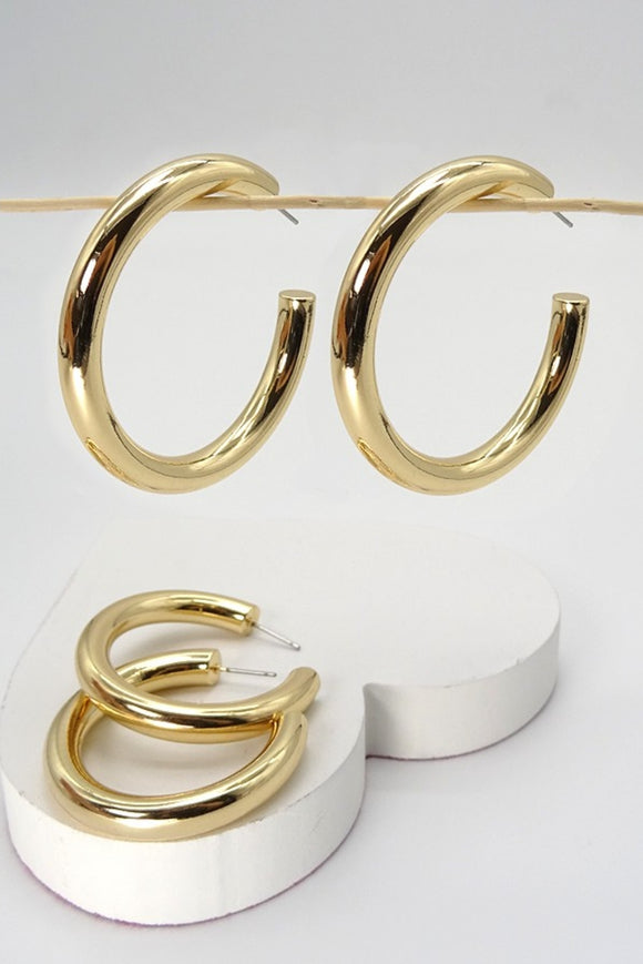 Chunky Hoop Earring