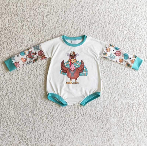 Turquoise Turkey Onsie