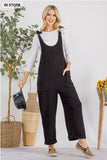 Cassie Casual Ribbed Jumpsuit with Pockets