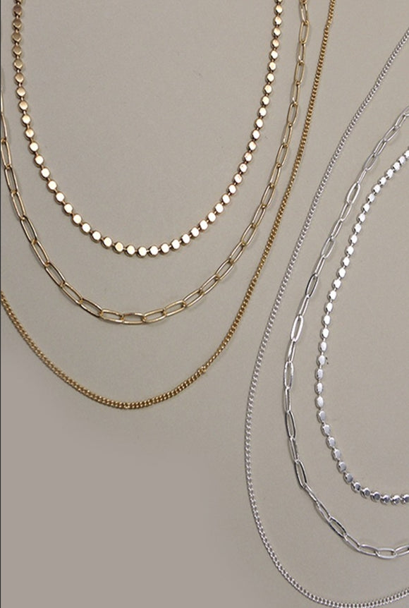 Unique Chain Multi Layer Necklace