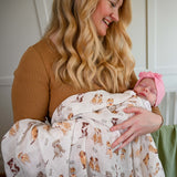 Baby Muslin Swaddle Blanket 47x47