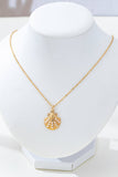 Pearl-Accented Shell Pendant