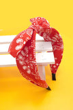 WIDE BOW BOHO PAISLEY HEADBAND HAIR BAND