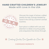 Kids 14K Gold-Plated Pearl Baby Bracelet Children's Jewelry