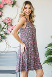 FLORAL PRINT DRESS