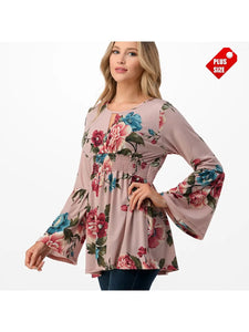 Ivy Floral Print Tunic