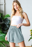 SOLID CASUAL SHORT PANTS