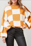 Checkered Vols Long Sleeve Sweater