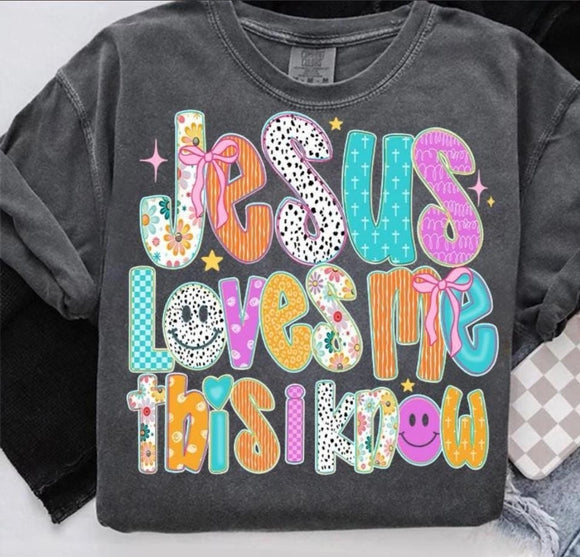 Jesus Loves Me Graphic Tee