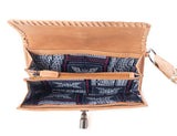 Sonora Sunset Western Woven Wallet in Desert Sage