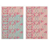Bible Indexing Tabs Floral Pink & Teal