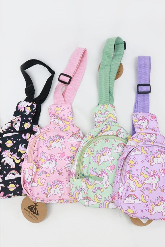 Kids Unicorn Crossbody Bag
