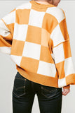 Checkered Vols Long Sleeve Sweater