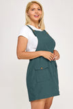 Corduroy Pinafore Overall Dress