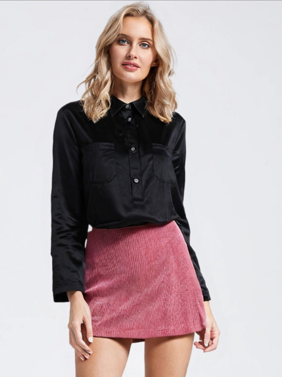 Cassie Corduroy Skort