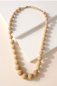 The Long Beaded Necklace