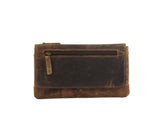 Oak Fire Leather and Hairon Wallet