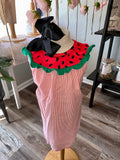 Watermelon Smocked Dress